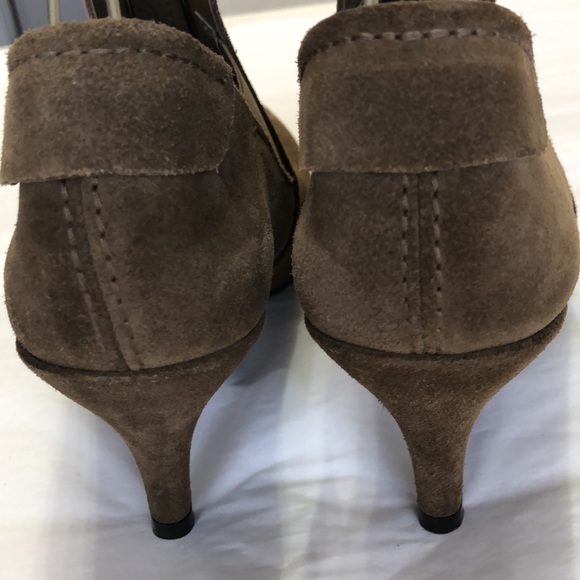 Pedro Garcia Brown Suede Ankle Booties - Picture 4 of 8